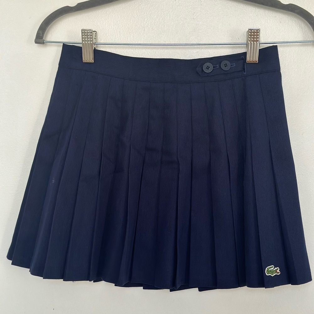 Lacoste Navy Blue Skirt